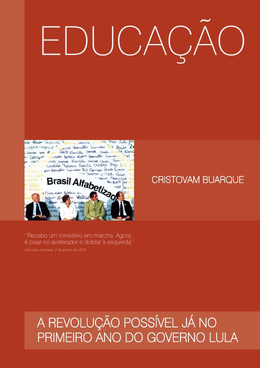 Capa de Educação — A revolução possível já
