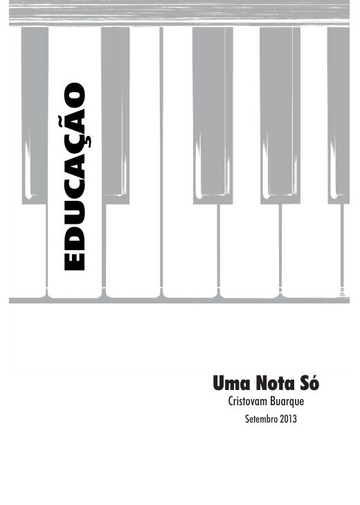 Capa de Uma Nota Só