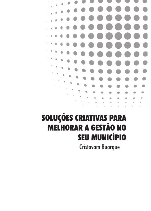 Capa de Soluções Criativas para seu Município